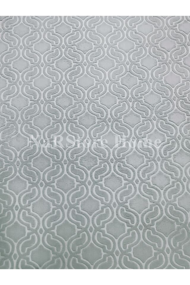 ELİT KABARTMALI KREM BEJ YIKANABİLİR KAYMAZ TABAN KESME YOLLUK HALI Gri̇ - 80 X 280