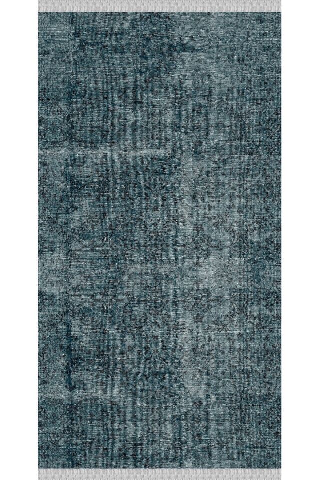 Decoser Nova 4016 Mavi Modern Kaymaz Yıkanabilir Kilim