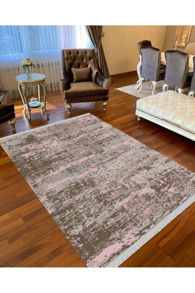 Decoser Nova 4027 Pembe Kaymaz Yıkanabilir Kilim