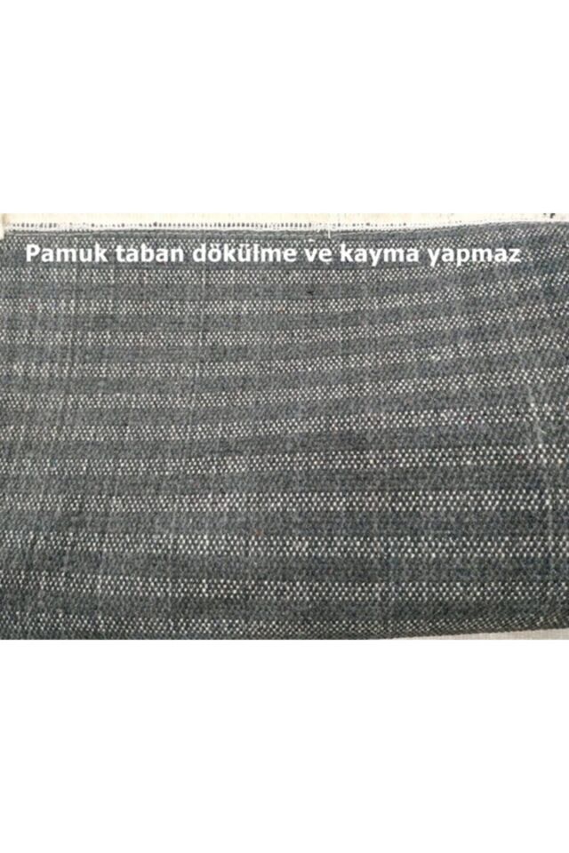 Delux Gri Siyah Mermer Desenli Kilim 5048 80 x 150 - GRİ