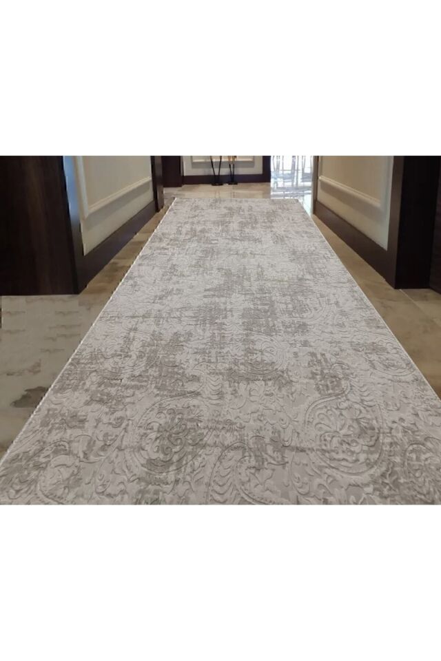 Imza Avm Halı Jel Assos Nevra Vizon Kaymaz Taban Kesme Yolluk 100 x 500 - VİZON