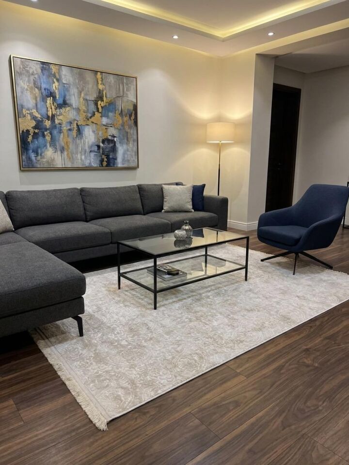 Kaymaz Tabanlı Saçaklı Yıkanabilir Leke Tutmaz Kesme Kabartmalı Salon Koridor Mutfak Halısı 80 x 525 - Krem
