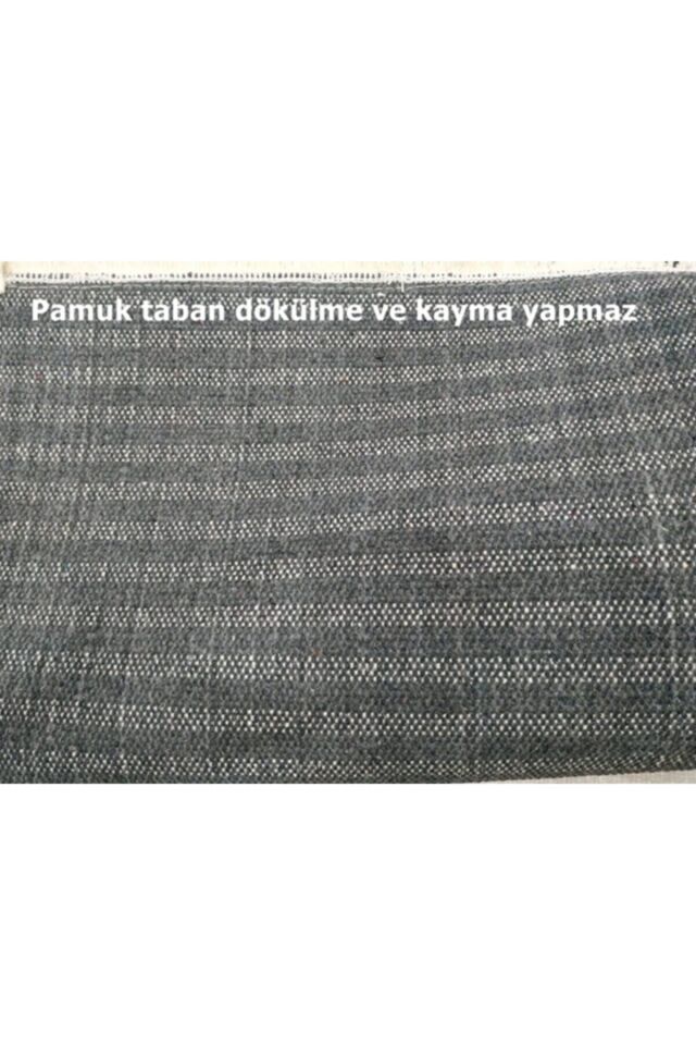 Delux Yıkanabilir Siyah Beyaz Modern Kilim 5032 80 x 150 - SİYAH BEYAZ
