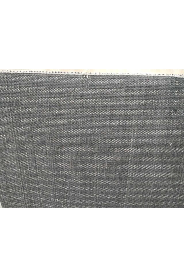Yıkanabilir Siyah Çerçeveli Kilim SİYAH - 80 x 300