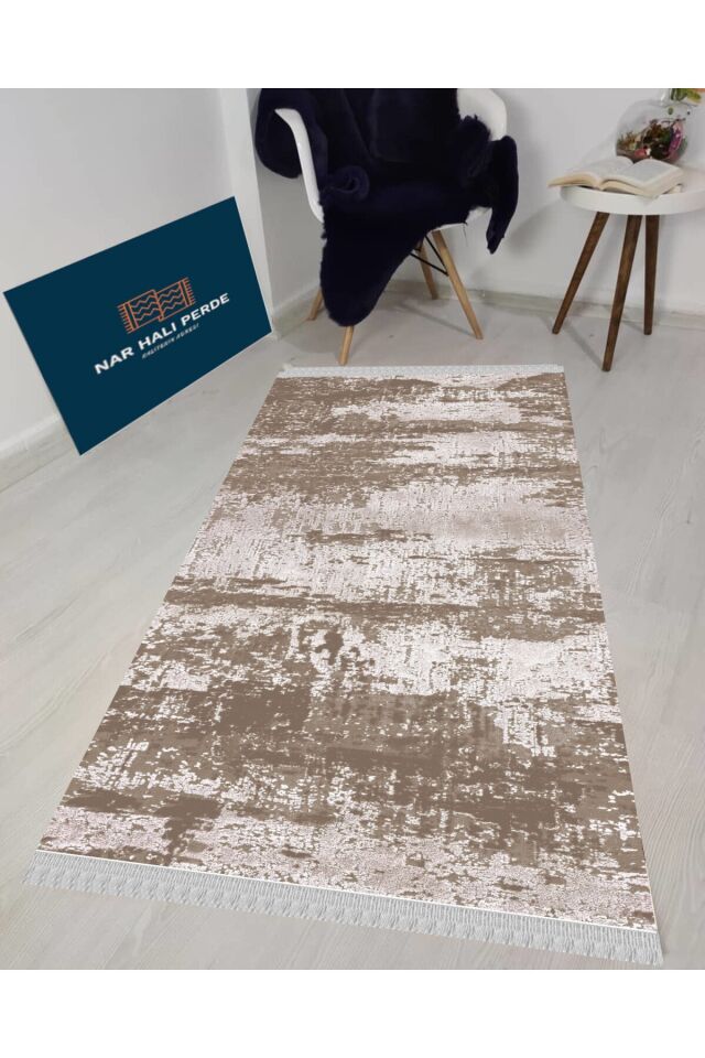 Decoser Nova 4021 Krem Kaymaz Yıkanabilir Kilim