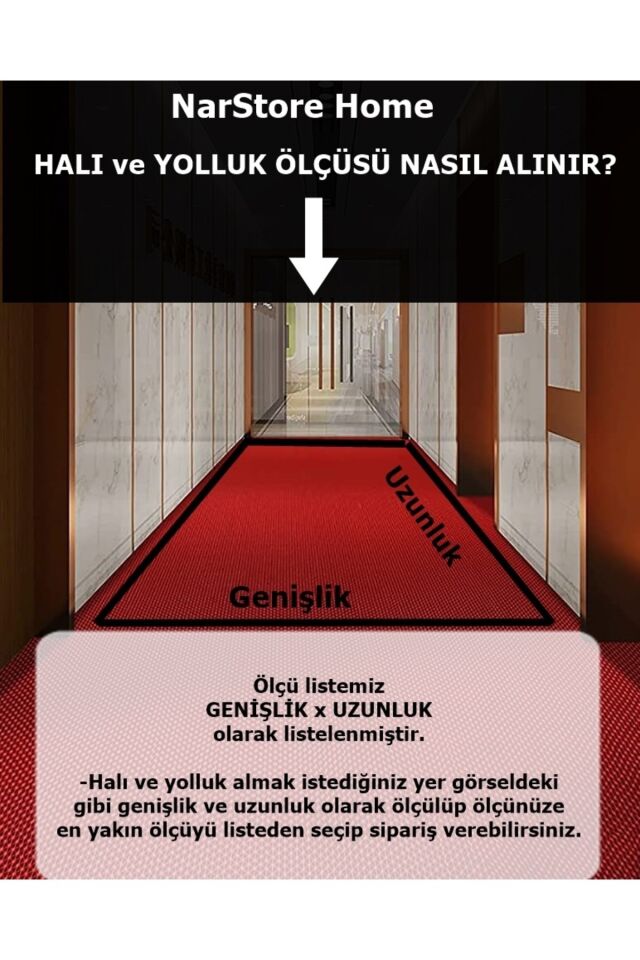 KAYMAZ TABAN SMART DİAMOND GRİ KABARTMALI  YIKANABİLİR KESME YOLLUK HALI Krem - 100 x 800