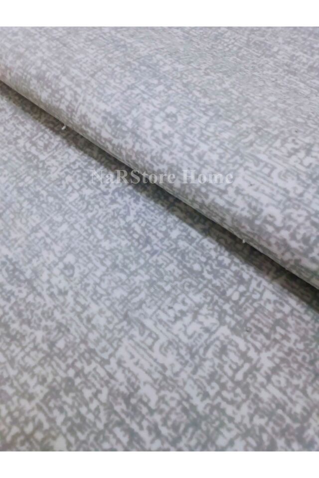 Düz Desen Gri Saçaklı Kaymaz Taban Kesme Yıkanabilir Halı Yolluk 80 x 250 - GRİ